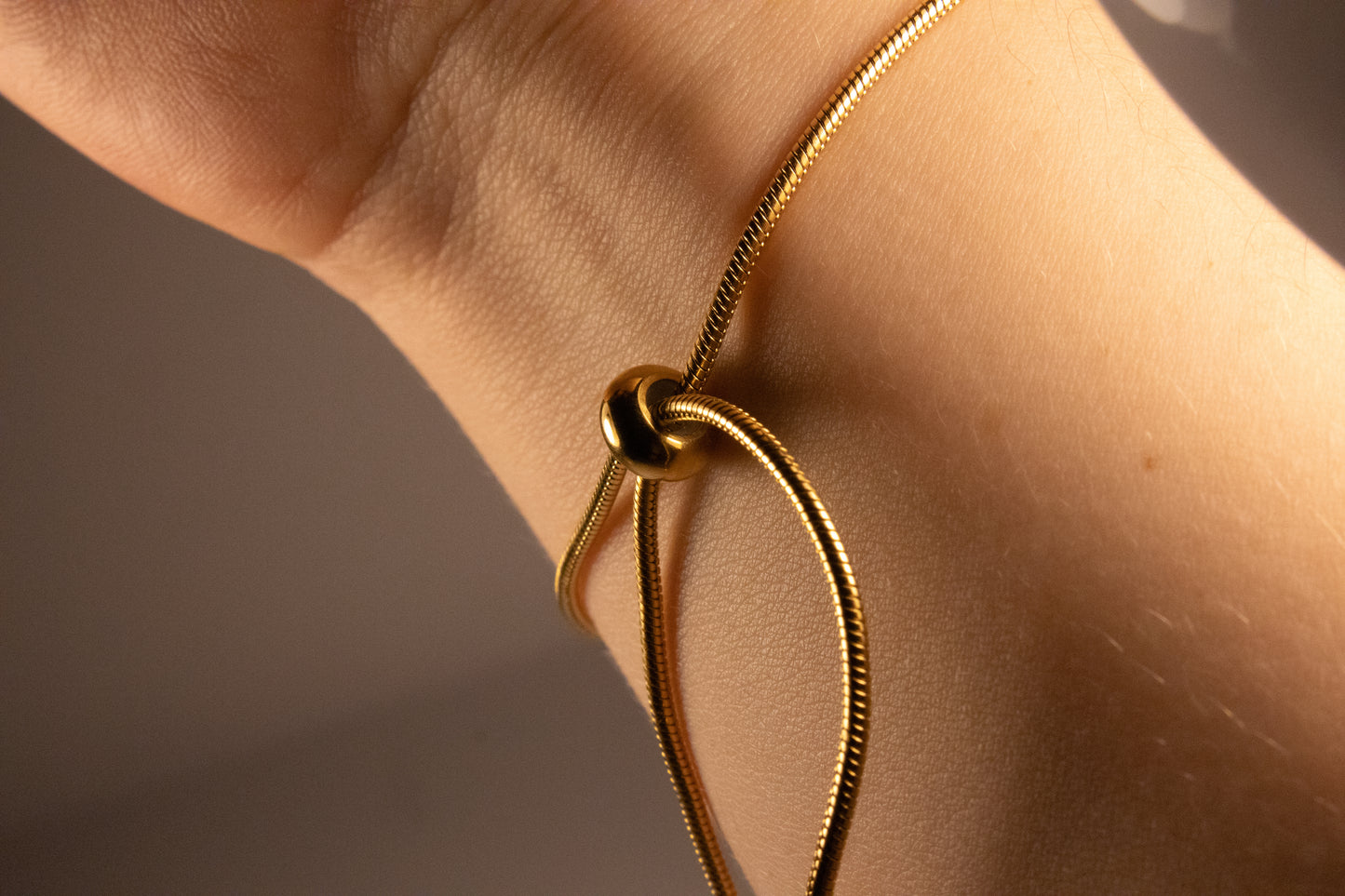 Adjustable Gold Bracelet