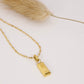 Gold Bar Necklace