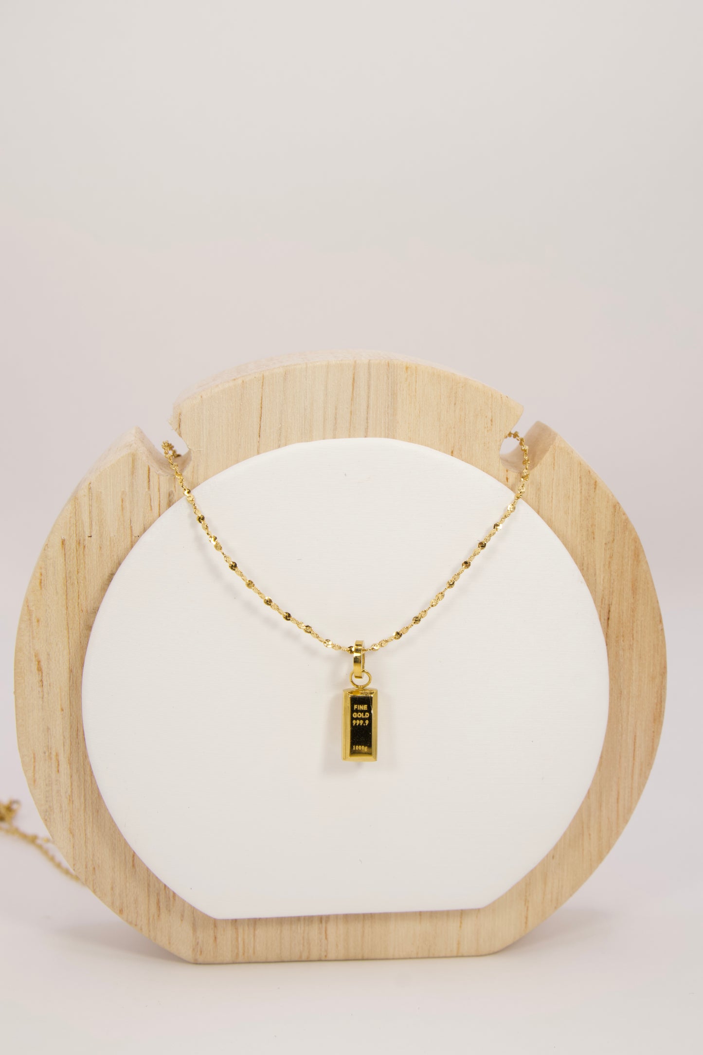 Gold Bar Necklace