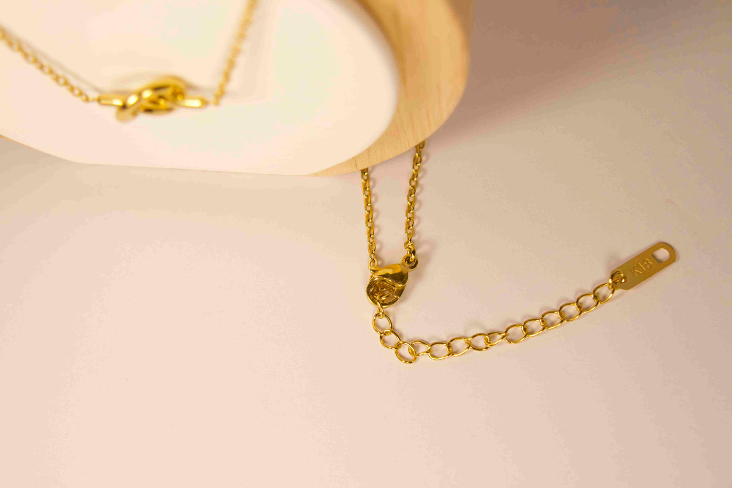 Gold Knot Necklace