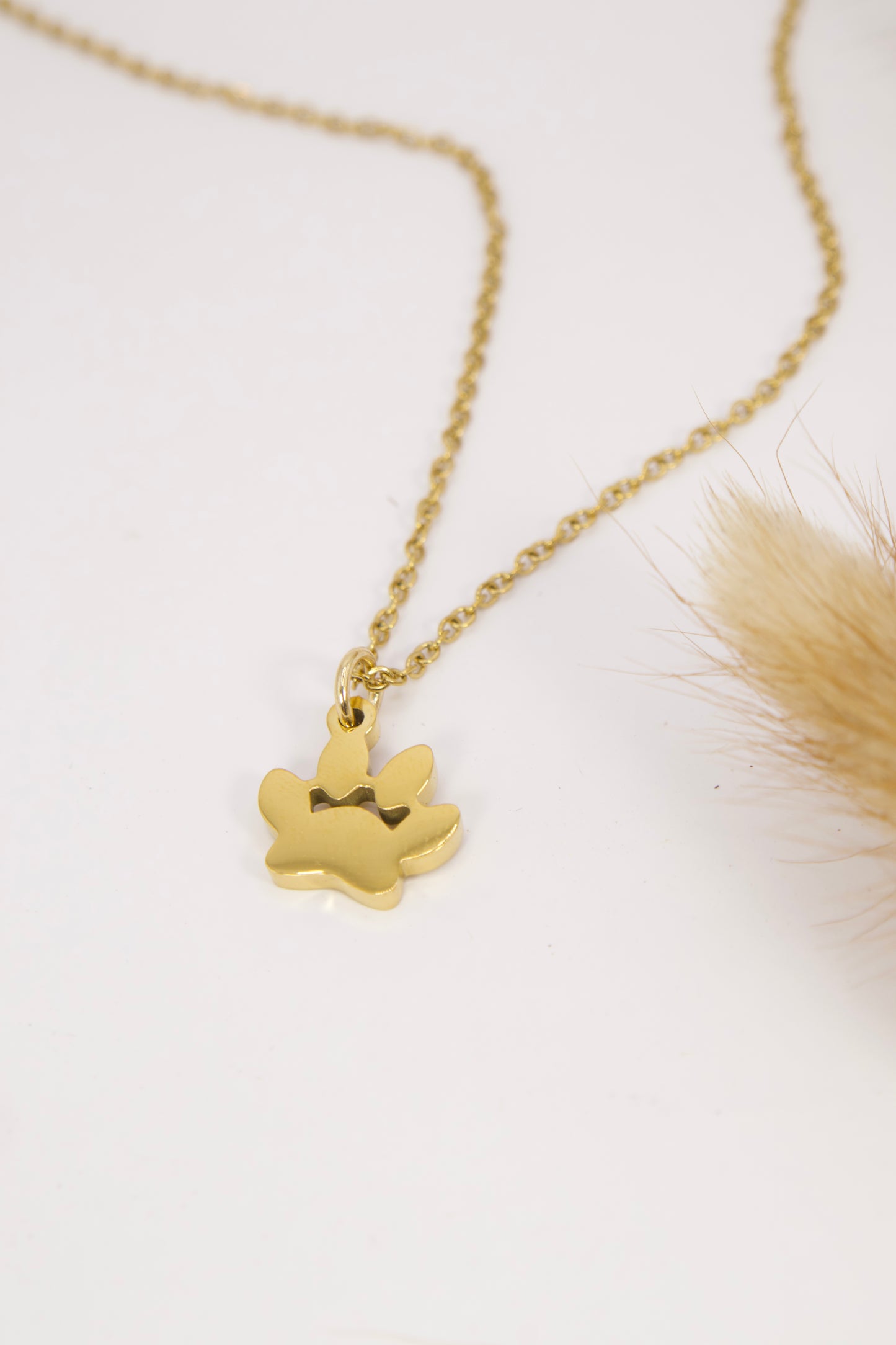 Paw Charm Necklace