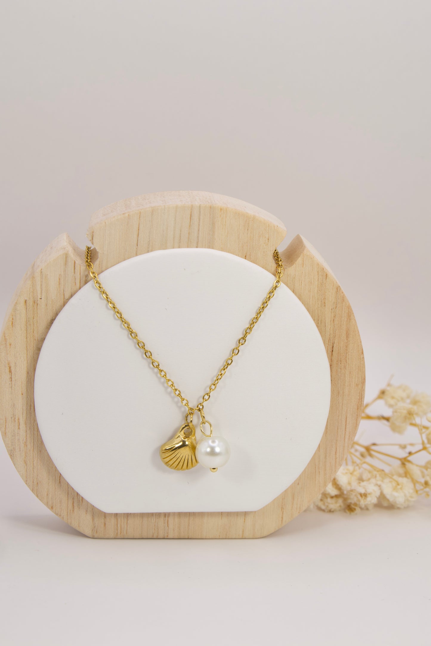 Shell Charm Necklace