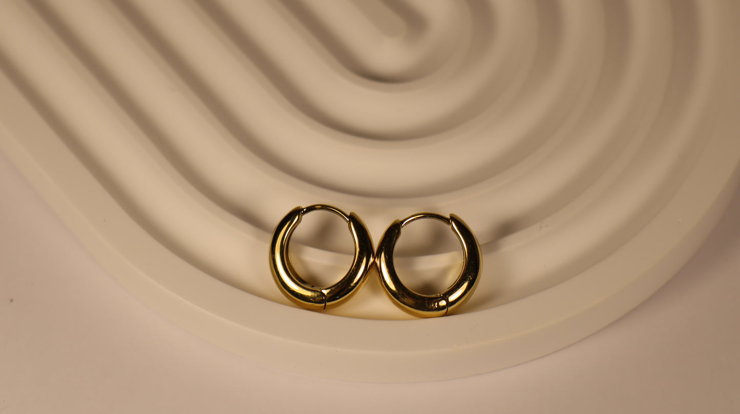 Simple Gold Hoops