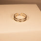 Two In One Gold Band Ring